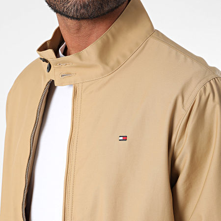 Tommy Hilfiger - Chaqueta con cremallera Harrington Club 5670 Camel