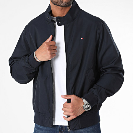 Tommy Hilfiger - Harrington 5670 Navy Club Rits Jas