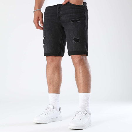 Jack And Jones - Rick Original Jean Shorts Nero