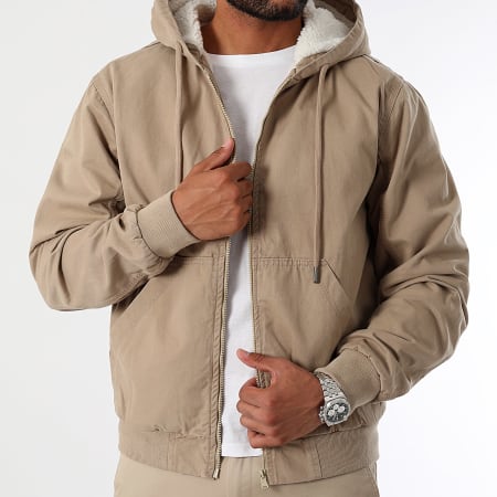 LBO - Sherpa 3262 Chaqueta con capucha beige