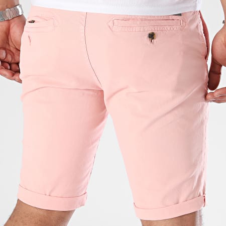 Paname Brothers - Slim Chino Korte Broek Bary Roze