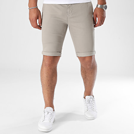 Paname Brothers - Short Chino Slim Bary Gris