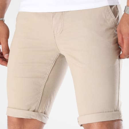 Paname Brothers - Pantalones cortos chinos Bary Beige