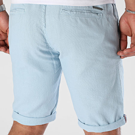 Paname Brothers - Short Chino Bravo Bleu Clair