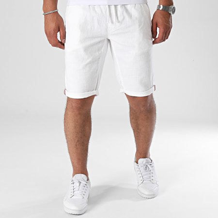 Paname Brothers - Bravo Chino Shorts Blanco