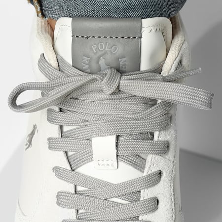 Polo Ralph Lauren - Baskets Masters Court White Grey