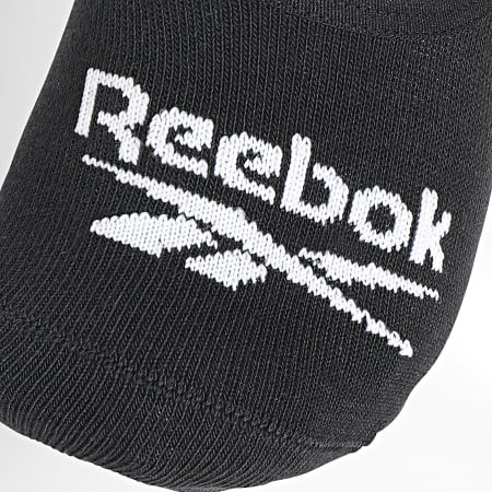 Reebok - Confezione da 3 paia di calzini invisibili R0351 nero