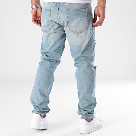 2Y Premium - Blue Wash Slim Jeans