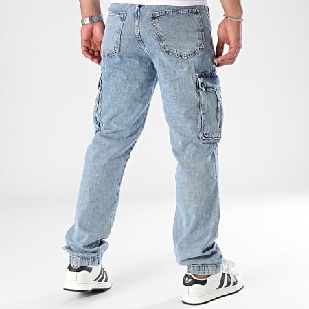 2Y Premium - Jean Cargo Regular Bleu Denim