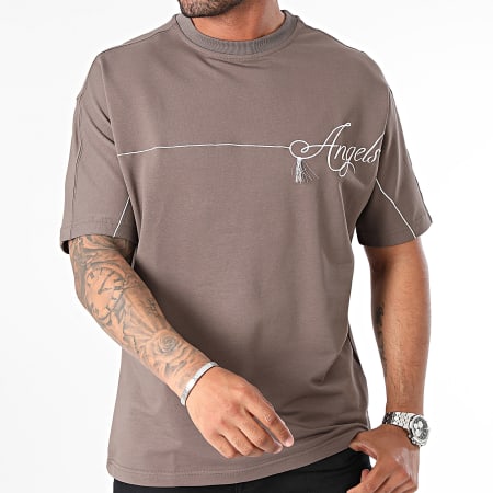 Classic Series - Tee Shirt Oversize Marron