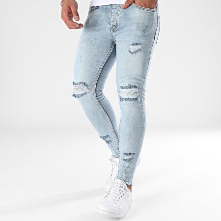 Classic Series - Blauwe denim skinny jeans