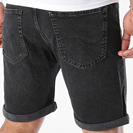 Jack And Jones - Chris Original Jean Shorts Negro