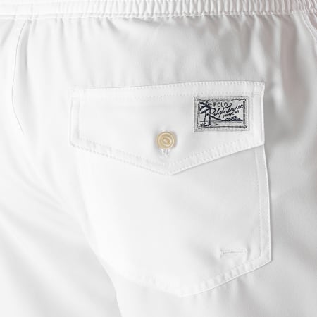 Polo Ralph Lauren - Short De Bain Classics Traveler Blanc