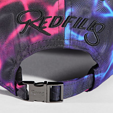 Redfills - Gorra Interestelar Negro Violeta Rosa