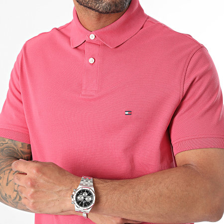 Tommy Hilfiger - Polo korte mouw 1985 7770 Roze