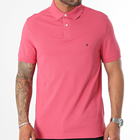 Tommy Hilfiger - Polo manica corta 1985 7770 rosa