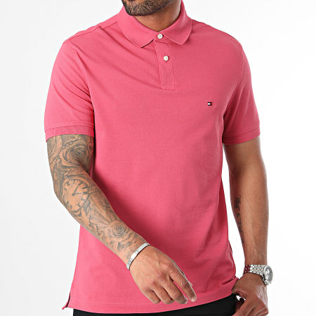 Tommy Hilfiger - Polo manica corta 1985 7770 rosa