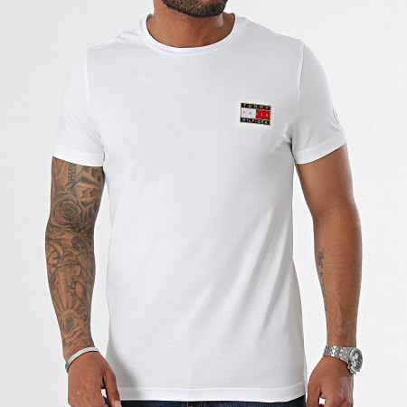 Tommy Hilfiger - Slim Flag x Paris 1985 7487 Wit T-shirt