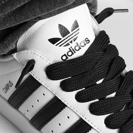 Adidas Originals - Baskets Campus Vulc Superlaced JI1918 Calzado Blanco Core Negro Goma 3