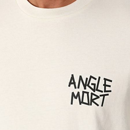 Angle Mort - Set di maglietta e pantaloncini da jogging Palmarès Edition beige e nero