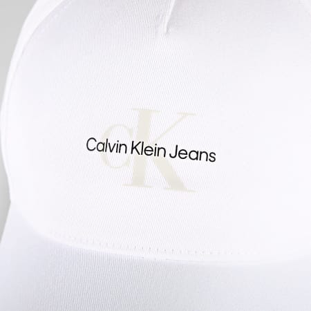 Calvin Klein - Cappello con stampa logo Mono 2140 Bianco