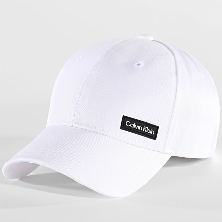 Calvin Klein - Gorra Essential Patch 0487 Blanca