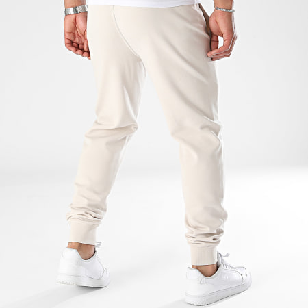 Calvin Klein - Repreve 9940 Pantalón de chándal con micrologotipo beige