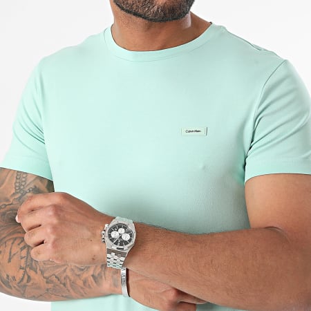 Calvin Klein - Tee Shirt Slim 2724 Vert Clair