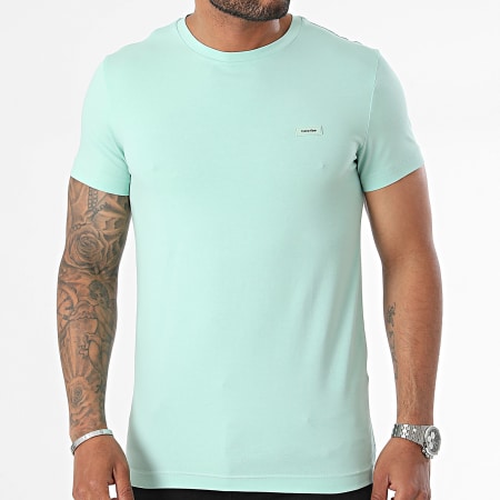 Calvin Klein - Slim Tee Shirt 2724 Verde claro