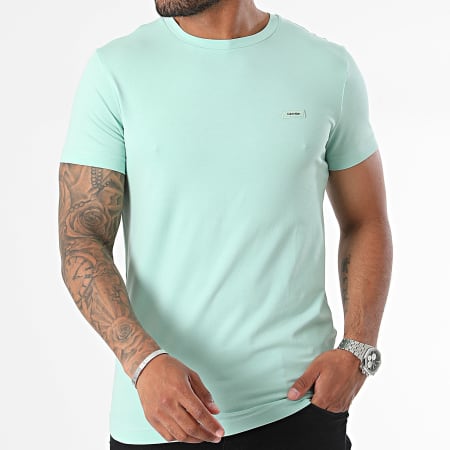 Calvin Klein - Slim Tee Shirt 2724 Verde claro