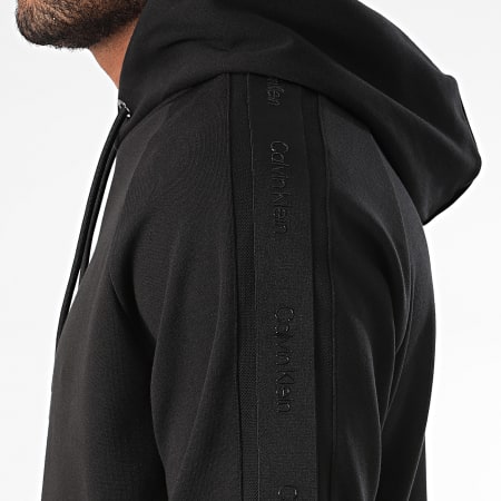 Calvin Klein - Logo Tape Hoody 3093 Negro