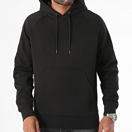 Calvin Klein - Sweat Capuche Logo Tape 3093 Noir