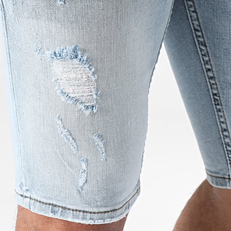 Classic Series - Blauw gewassen Jean Shorts