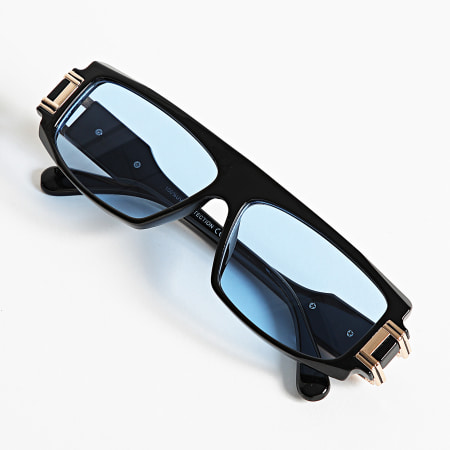 Frilivin - Lunettes De Soleil Bleu Noir