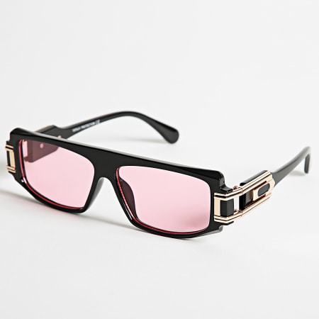 Frilivin - Lunettes De Soleil Rose Noir