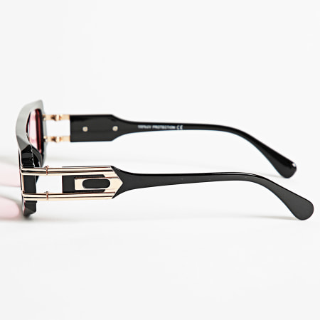 Frilivin - Lunettes De Soleil Rose Noir