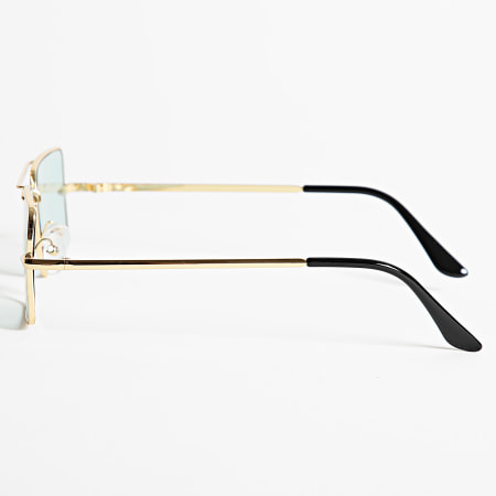 Frilivin - Lunettes De Soleil Vert Doré