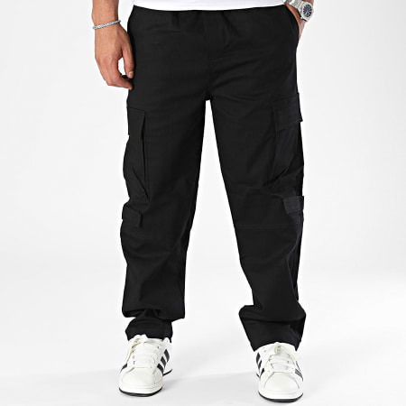 Frilivin - Pantalones cargo negros