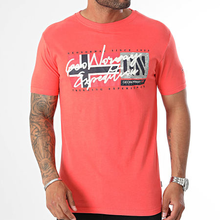 Geographical Norway - Tee Shirt Corail