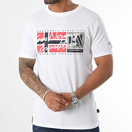 Geographical Norway - Wit T-shirt