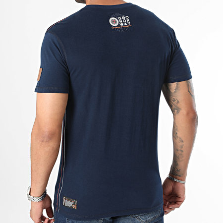 Geographical Norway - Camiseta azul marino