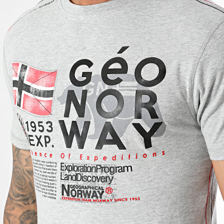 Geographical Norway - Grijs T-shirt