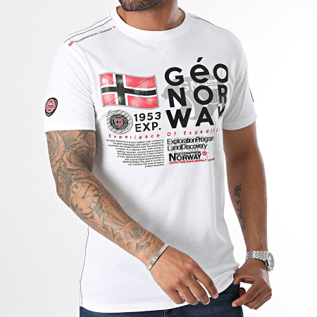 Geographical Norway - Camiseta blanca