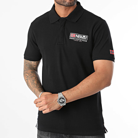 Geographical Norway - Poloshirt met korte mouwen Zwart