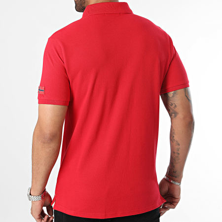 Geographical Norway - Polo Korte Mouw Rood