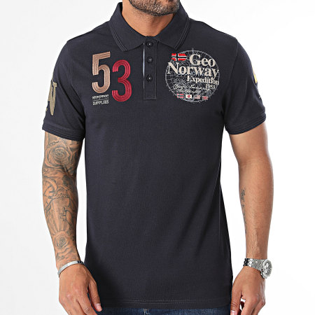 Geographical Norway - Poloshirt met korte mouwen Navy