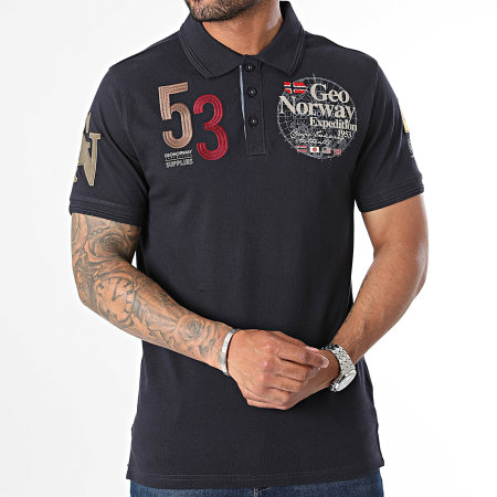 Geographical Norway - Poloshirt met korte mouwen Navy