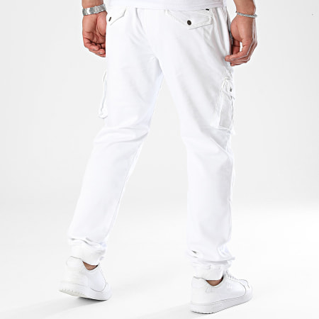 Geographical Norway - Palombo Cargo Pants Blanco