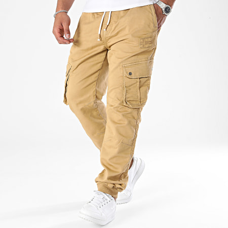 Geographical Norway - Pantalon Cargo Palombo Beige