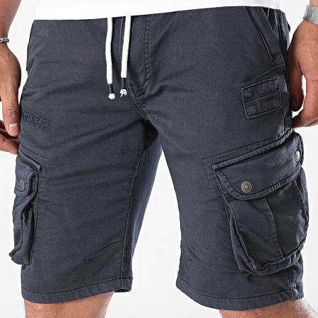 Geographical Norway - Palombo Cargo Shorts Azul Marino